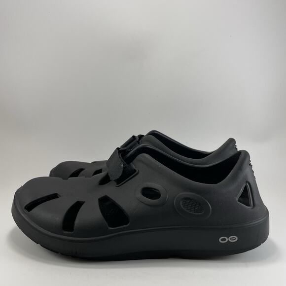 OOFOS OOcando Sport Black Unisex M10/W12 Recovery Comfort Closed Toe Clog main image 7